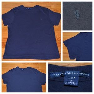 Women’s Ralph Lauren Sport short-sleeve polo t-shirt, size large